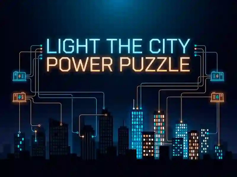 Xogo Light the City Power Puzzle en liña