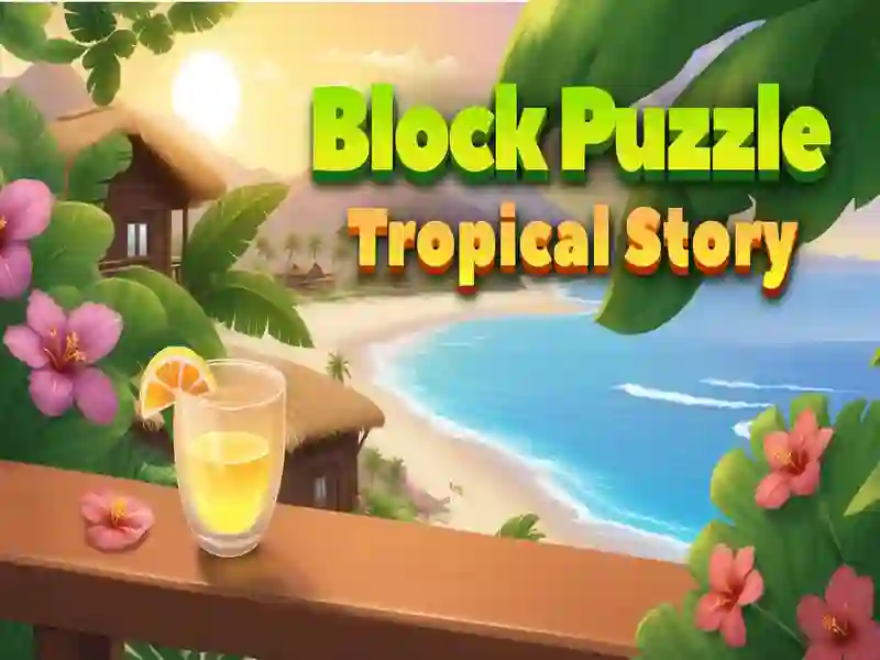 Xogo Block Puzzle Tropical Story en liña