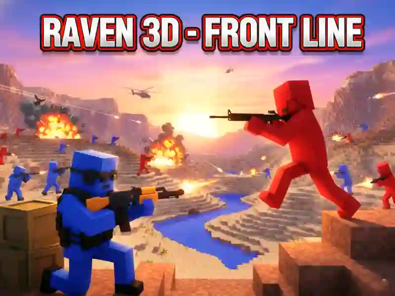 Xogo Raven 3D — Front Line en liña