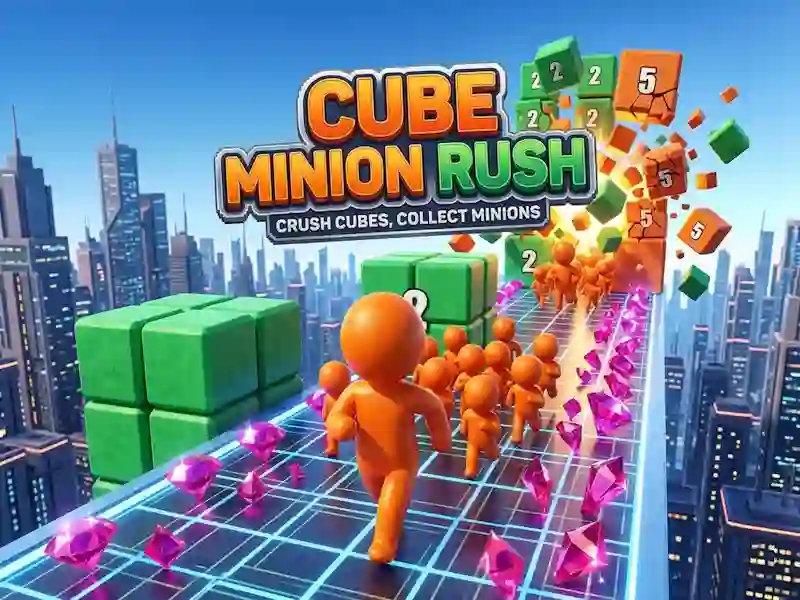 Xogo Cube Minion Rush en liña