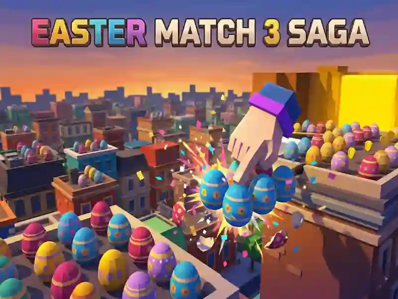 Xogo Easter Match 3 Saga en liña