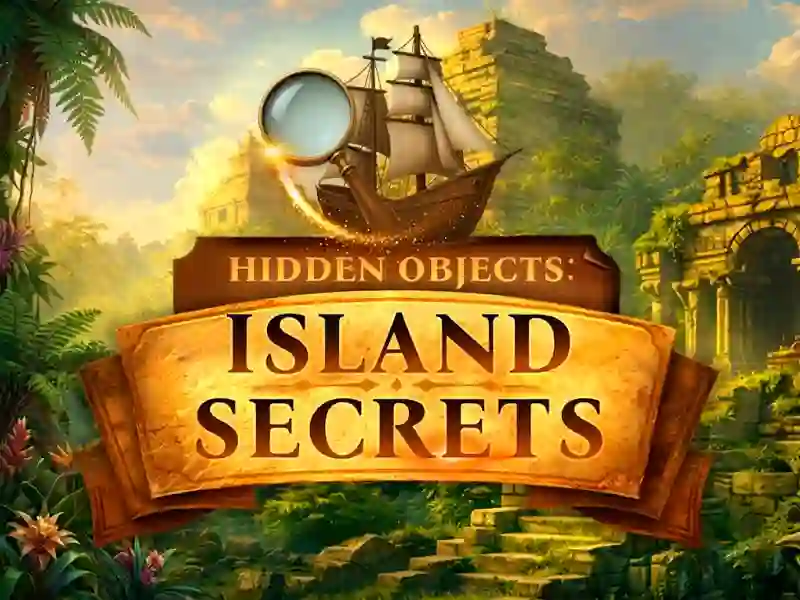 Xogo Hidden Objects Island Secrets en liña