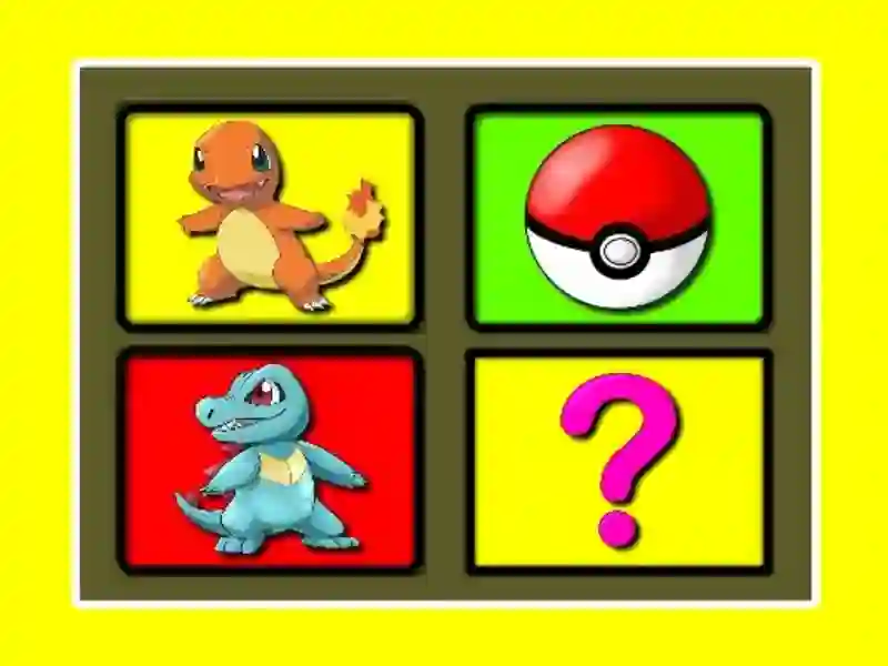 Xogo Tempo de memoria Pokemon en liña