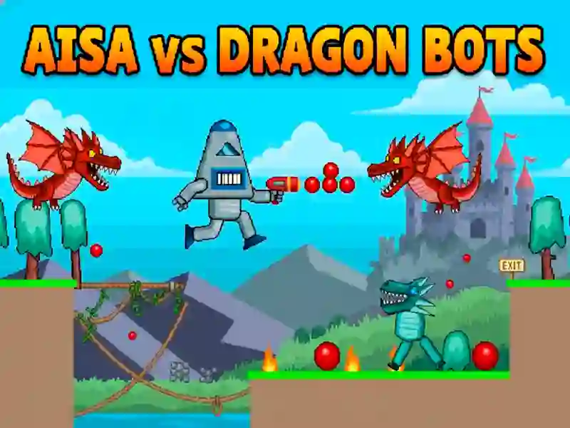 Xogo Aisa Vs Dragon Bots en liña