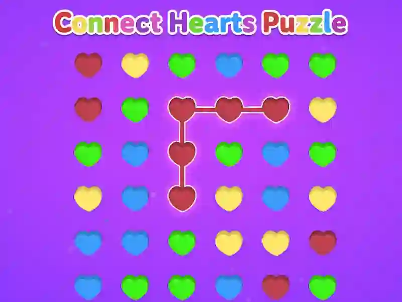Xogo Conecta Hearts Puzzle en liña