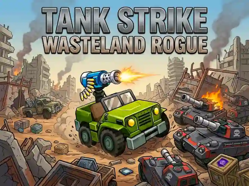 Xogo Tank Strike Wasteland Rogue en liña