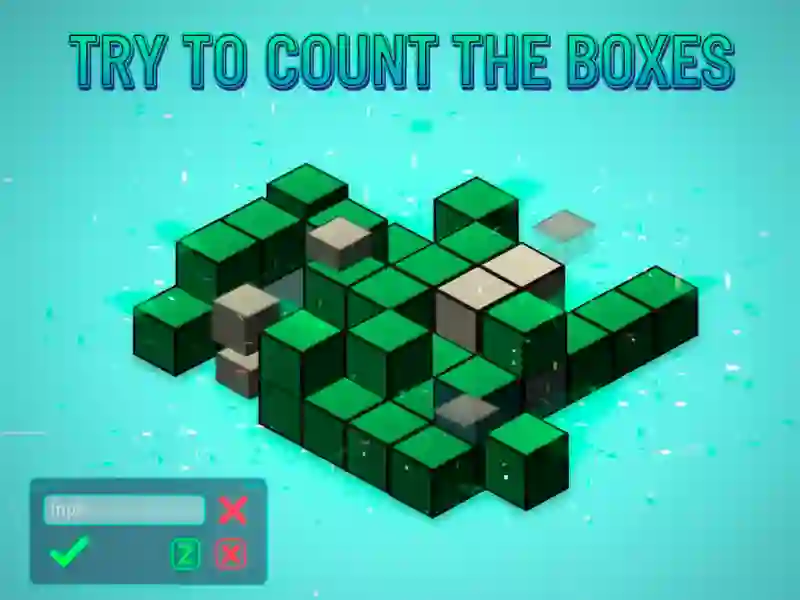 Xogo Tenta contar as caixas en liña