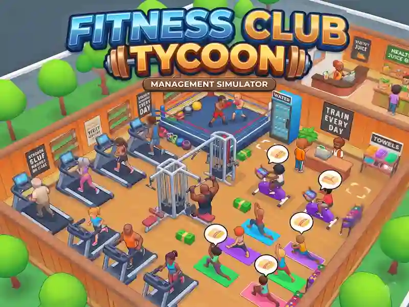Xogo Fitness Club Tycoon en liña