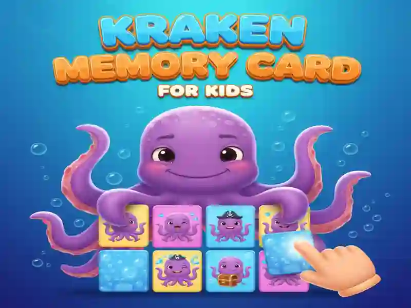 Xogo Tarxeta de memoria Kraken para nenos en liña