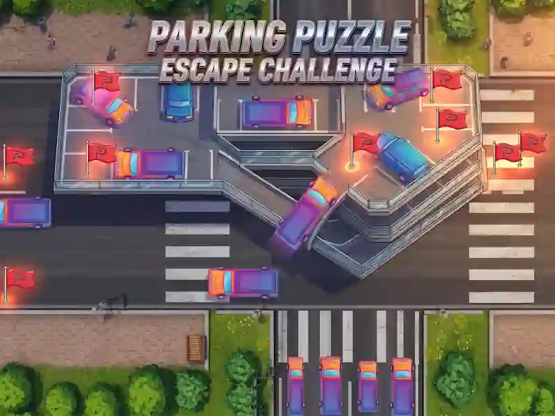 Xogo Parking Puzzle Escape Challenge en liña