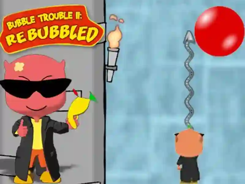 Xogo Bubble Trouble 2: Rebubbled en liña