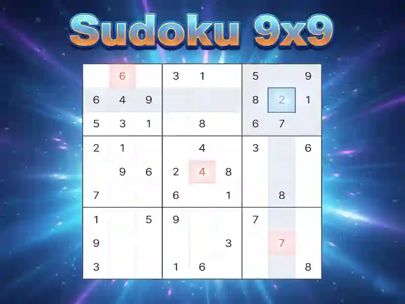 Xogo Sudoku 9x9 en liña