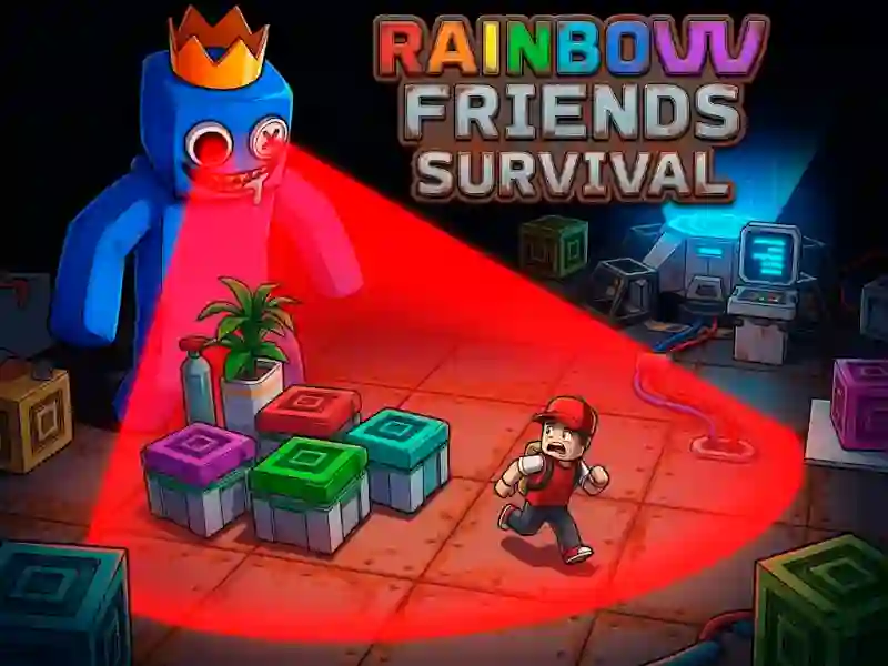 Xogo Rainbow Friends Survival en liña