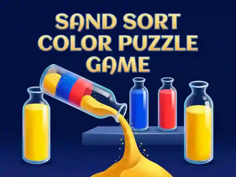 Xogo Sand Sort Color Puzzle Game en liña