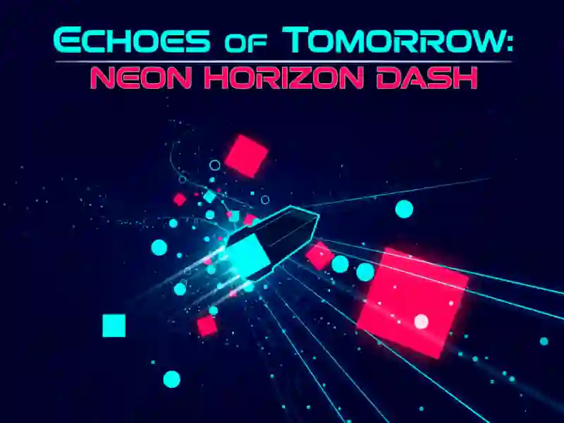 Xogo Echoes of Tomorrow: Neon Horizon Dash en liña