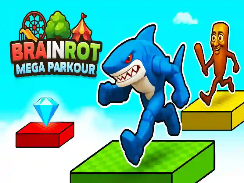 Xogo Brainrot Mega Parkour en liña