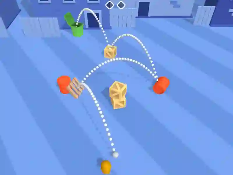 Xogo Pasa a bola 3d en liña