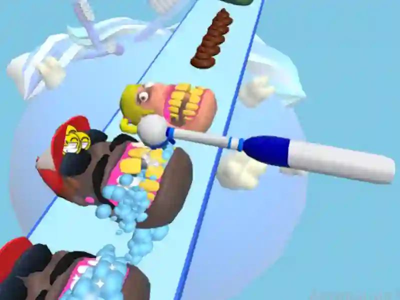 Xogo Runner de dentes en liña