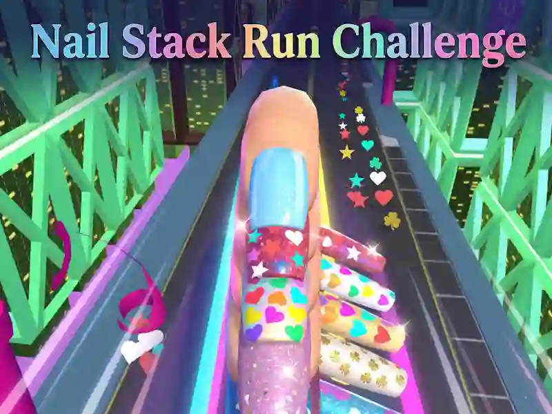 Xogo Nail Stack Run Challenge en liña