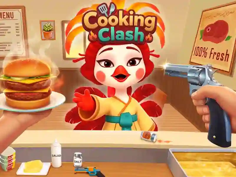 Xogo Cooking Clash en liña