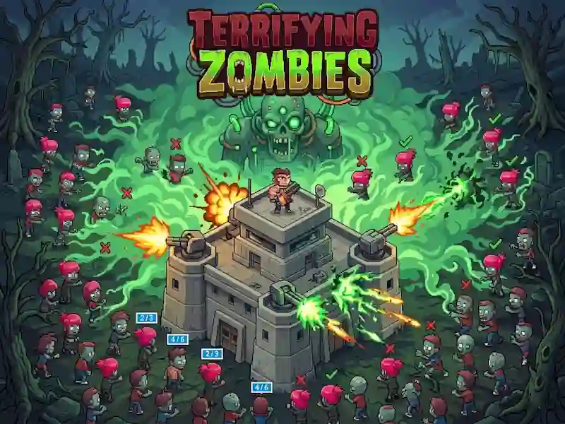 Xogo Terrifying Zombies en liña