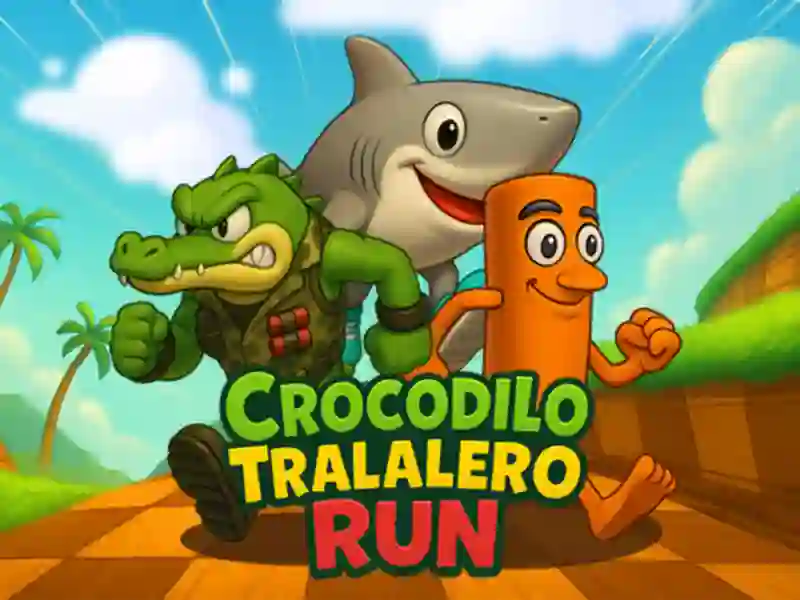 Xogo Crocodilo Tralalero Run en liña