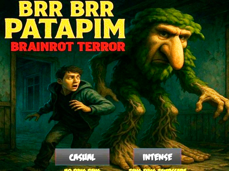Xogo Brr Brr Patapim Brainrot Terror en liña