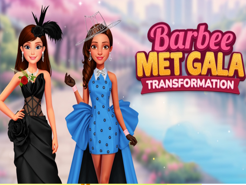 Xogo Transformación de Gala Met Barbee en liña