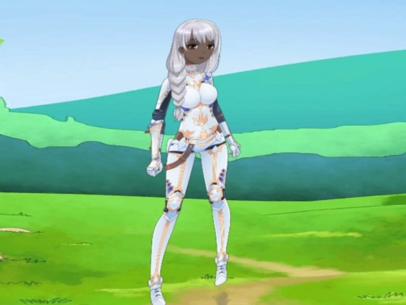 Xogo Vestido de anime de fantasía en liña