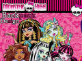 Xogo Deseño de Mochila Monster High en liña