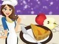 Xogo Cociñando con Emma: Tarta de mazá francesa en liña