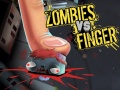 Xogo Zombis contra Dedo en liña