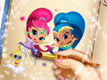 Xogo Libro de pintar Shimmer e Shine en liña