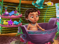 Xogo Cuidado do Baby Shower de Moana en liña
