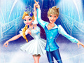 Xogo Espectáculo de ballet sobre xeo de Elsa e Jack en liña
