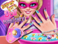 Xogo Manicur de boneca superhéroe en liña