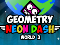 Xogo Xeometría: Mundo Neon Dash 2 en liña