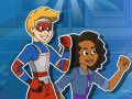 Xogo As Aventura de Kid Danger: Pánico de Pataca en liña