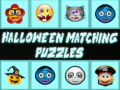 Xogo Puzzles de coincidencia de Halloween en liña