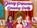 Xogo Festa de Debuxo das Princesas Disney en liña
