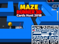 Xogo Maze Runner 3D: Caza de Tarxetas 2018 en liña