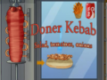 Xogo Ensalada de kebab döner, tomates, cebolas en liña