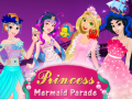 Xogo Desfile de Sirenas Princesas en liña