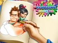 Xogo Libro de colorear de Vanellope en liña