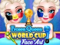Xogo Copa do Mundo da Raíña Congelada: Arte Facial en liña