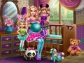 Xogo Barbie con gémeos en liña