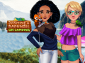 Xogo Jasmine e Rapunzel en Camping en liña