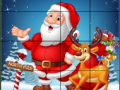 Xogo Puzzles Deslizantes de Nadal en liña