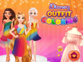 Xogo Coloreando Vestidos de Disney en liña