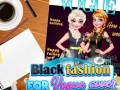 Xogo Moda negra para a portada de Vogue en liña